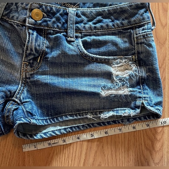 2 pair jeans shorts for 1 price!!!! American eagle & PINK - Picture 13 of 15